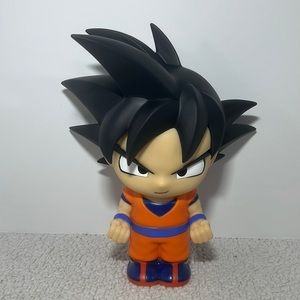 𝅺Dragon Ball Z Goku PVC Piggy Bank NEW